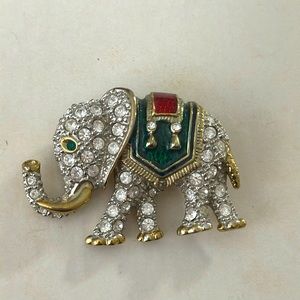 3/$10   Elephant Brooch